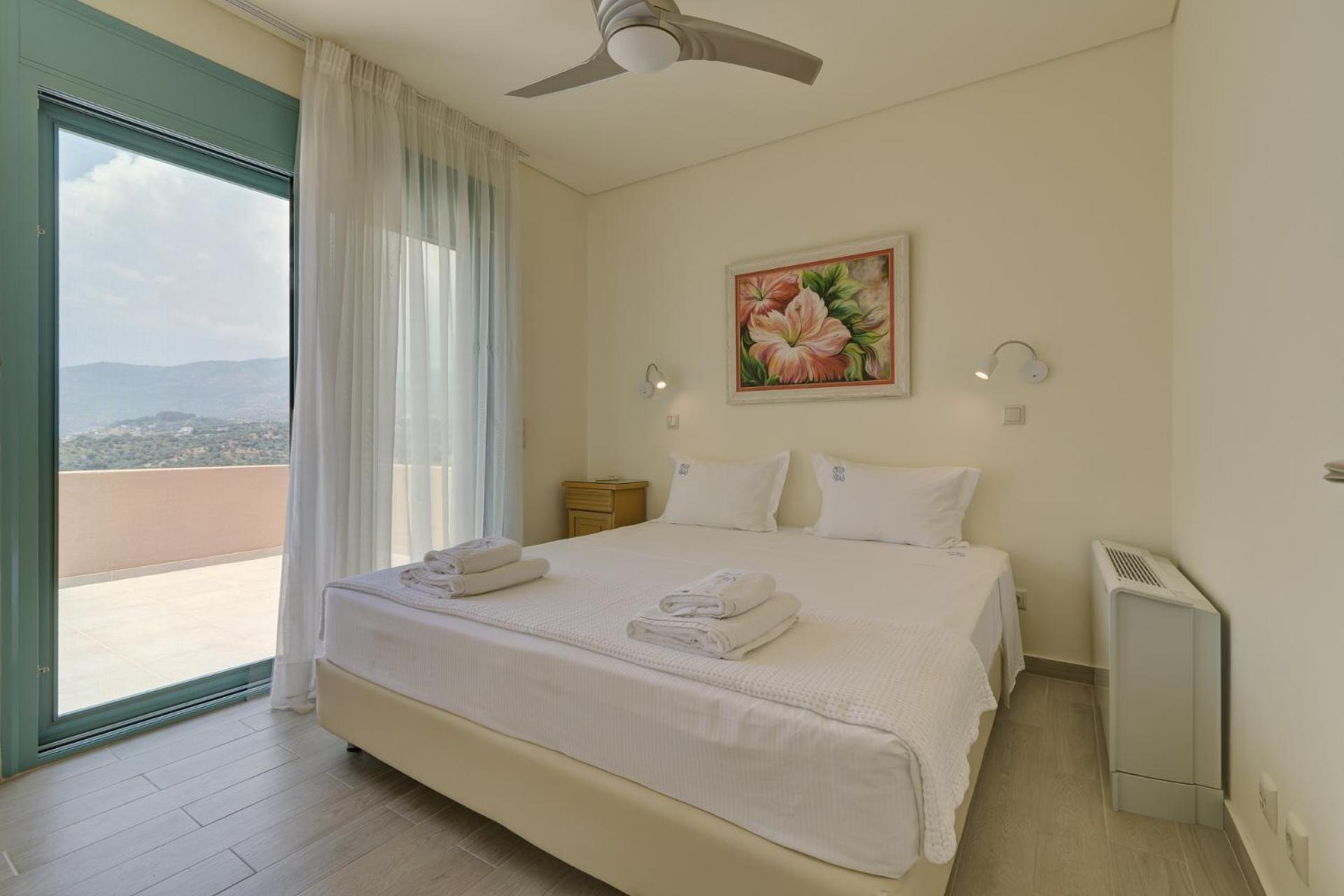 Ouzo Panoramic Houses 1, With Private Pool Plomari Extérieur photo