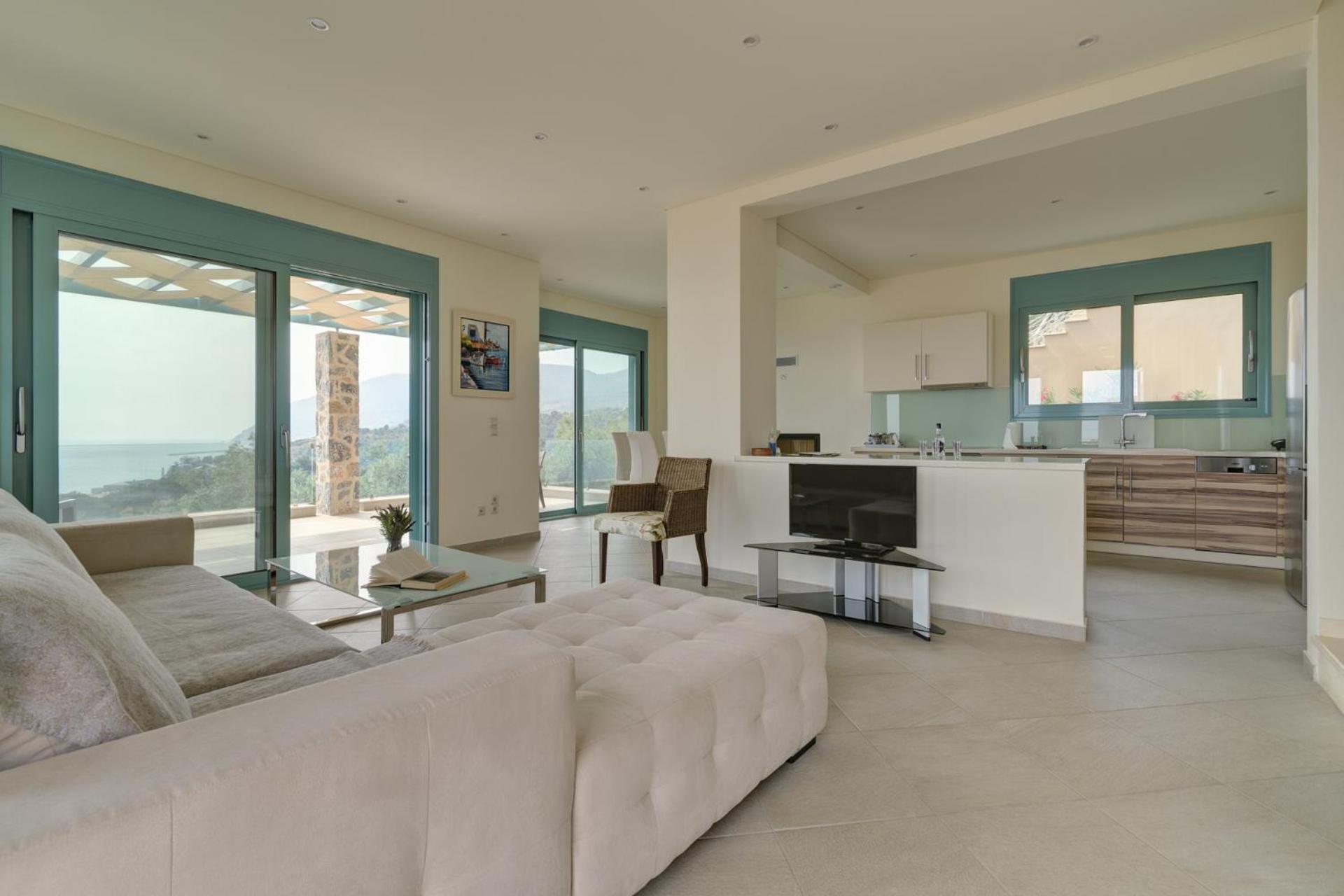 Ouzo Panoramic Houses 1, With Private Pool Plomari Extérieur photo