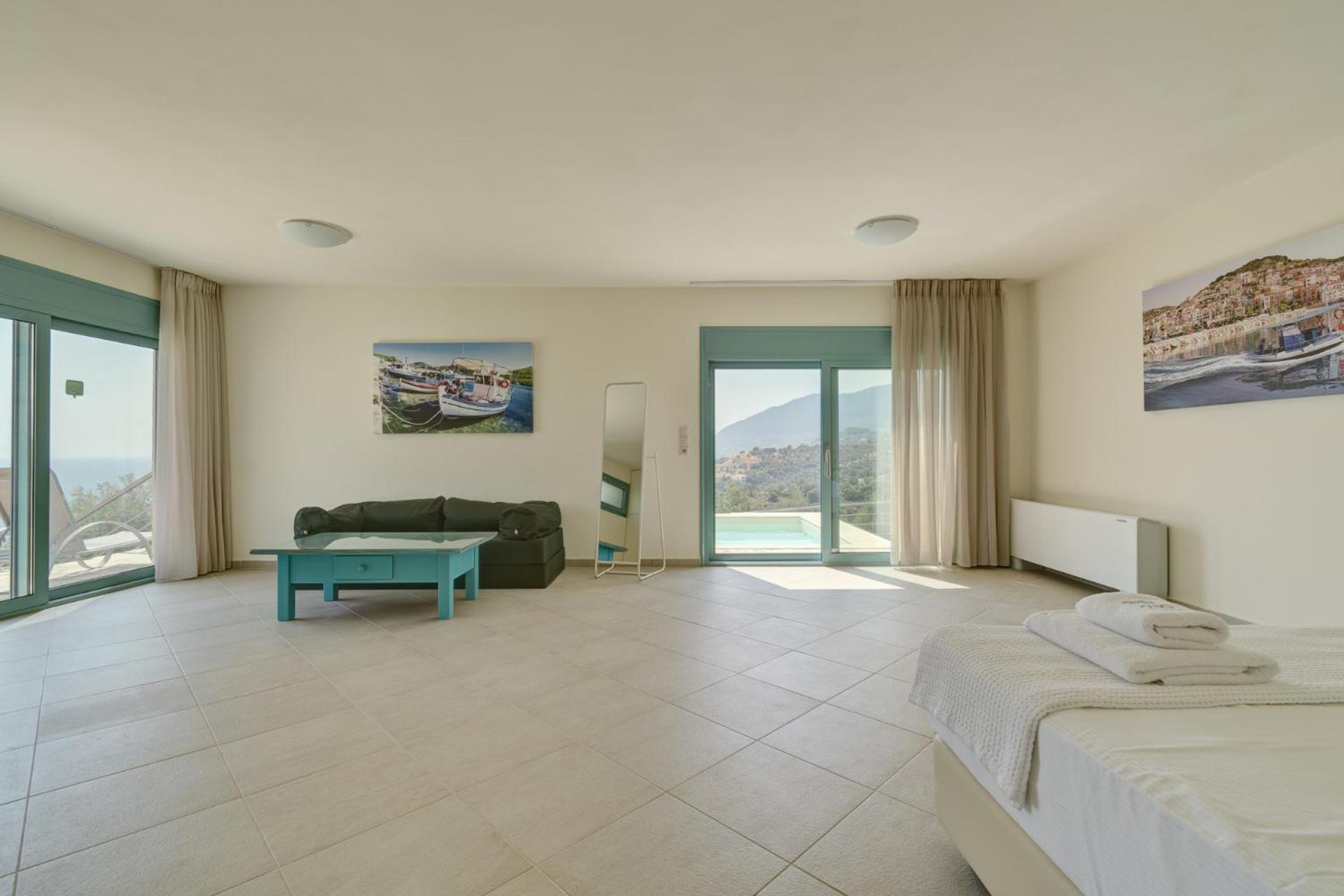 Ouzo Panoramic Houses 1, With Private Pool Plomari Chambre photo