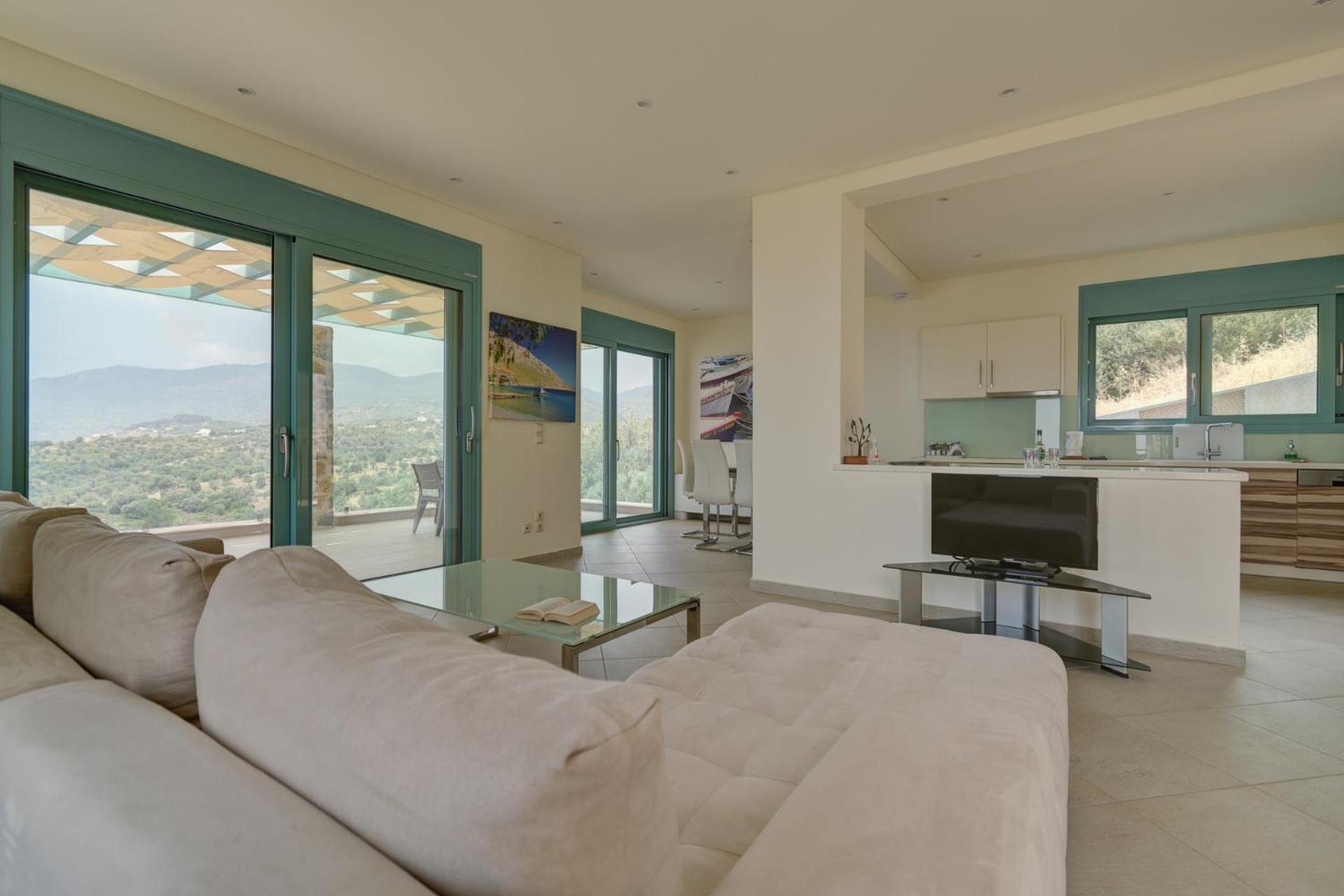 Ouzo Panoramic Houses 1, With Private Pool Plomari Chambre photo
