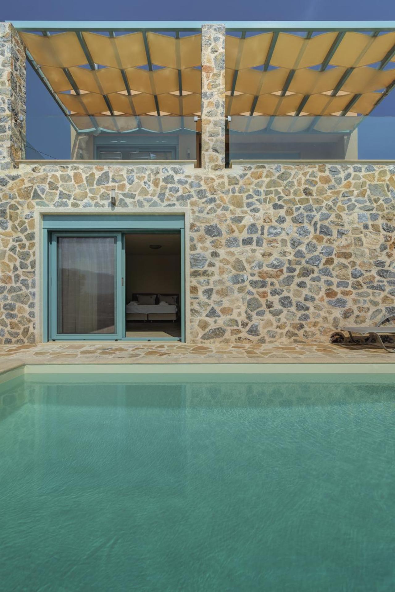 Ouzo Panoramic Houses 1, With Private Pool Plomari Chambre photo